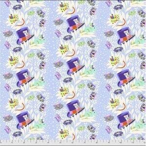 Tula Pink Curiouser & Curiouser   "6 PM Somewhere" Cotton Fabric Yard